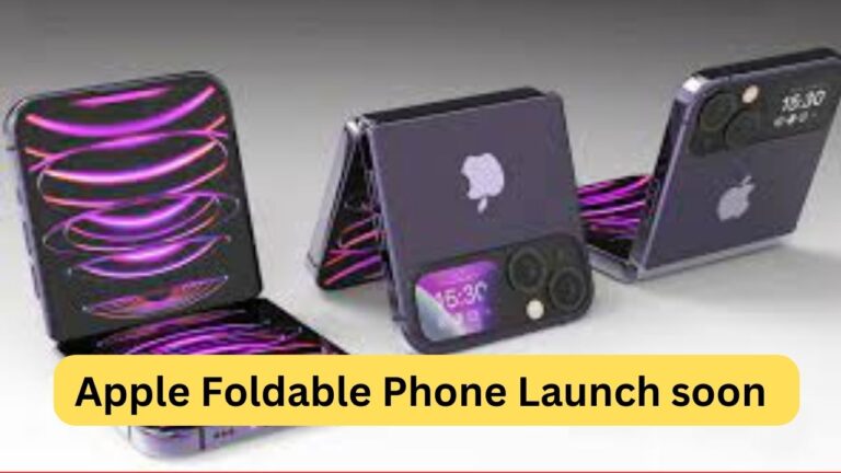 Apple Foldable Phone Launch soon